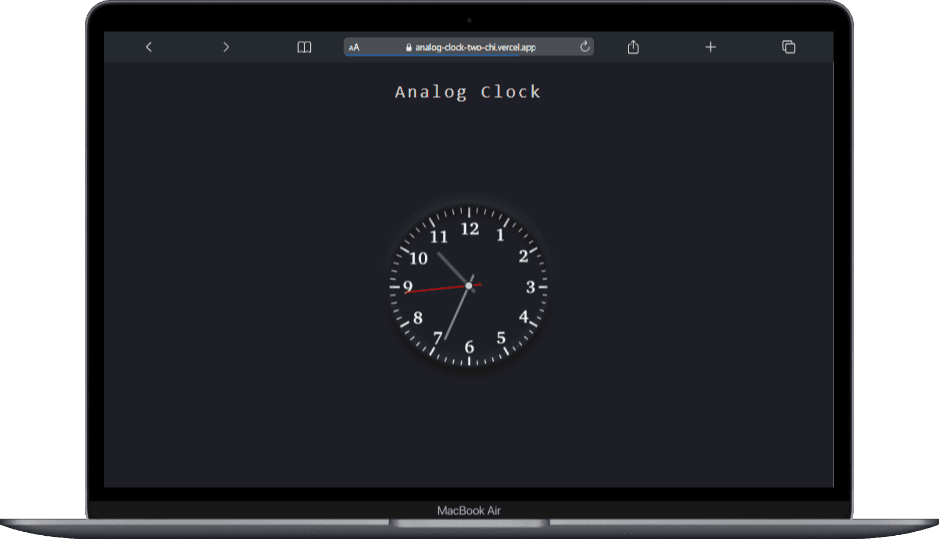 Analog Clock