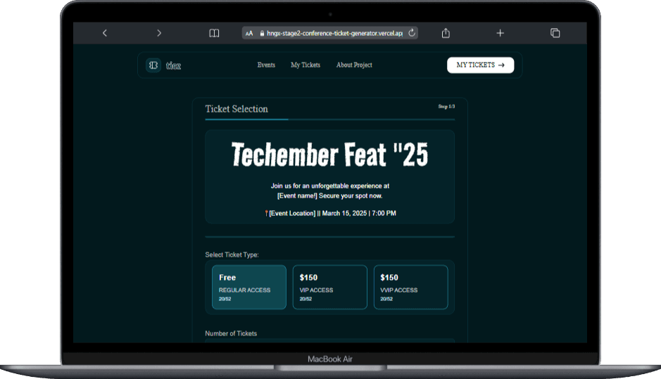 Ticket Generator